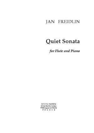 Jan Freidlin: Quiet Sonata