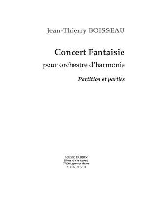 J.-Th. Boisseau: Concert Fantasy pour Orchestre d'harmonie