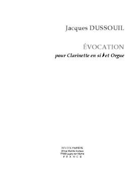 Jacques Dussouil: Évocation