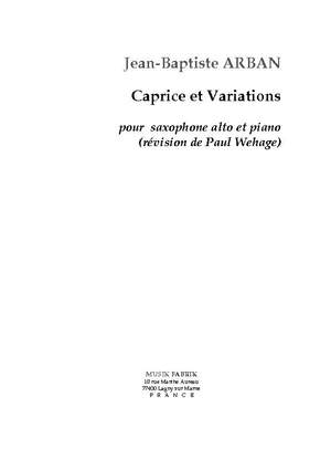 Jean-Baptiste Arban: Caprice et Variations