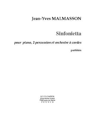Jean-Yves Malmasson: Sinfonietta