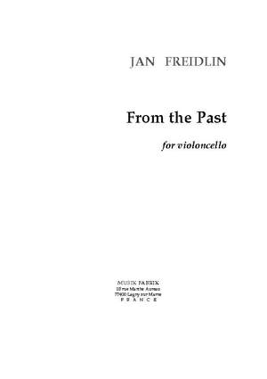 Jan Freidlin: From the past...