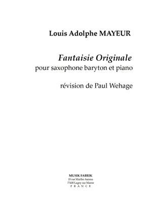 Louis Mayeur: Fantaisie Originale