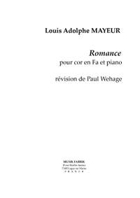 Louis Mayeur: Romance