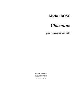 Michel Bosc: Chaconne