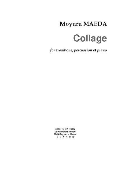 Moyuru Maeda: Collage