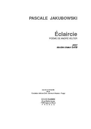 Pascale Jakubowski: Éclaircie