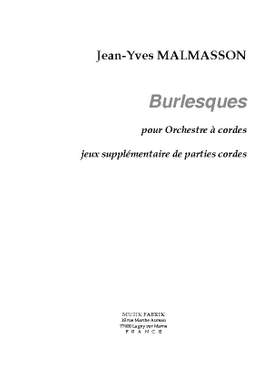 Jean-Yves Malmasson: Burlesques