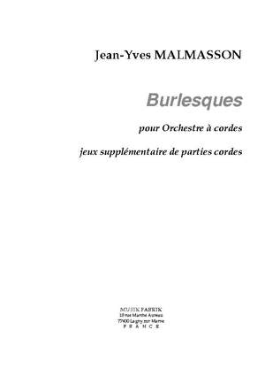 Jean-Yves Malmasson: Burlesques