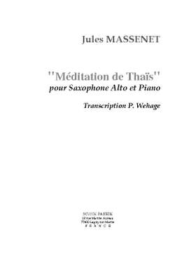 Jules Massenet: Méditation de Thaîs