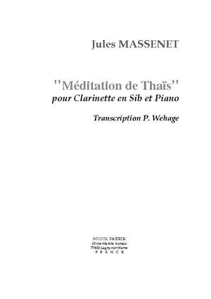 Jules Massenet: Méditation de Thaîs