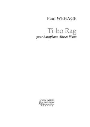 Paul Wehage: Ti-bo Rag