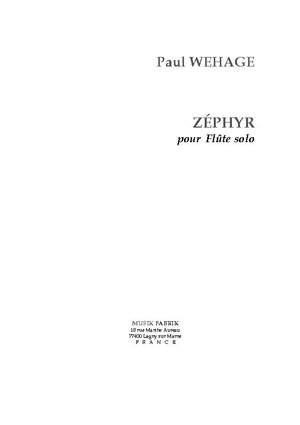 Paul Wehage: Zephyr