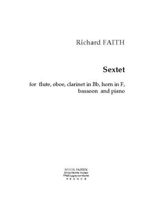 Richard Faith: Sextet for piano and winds