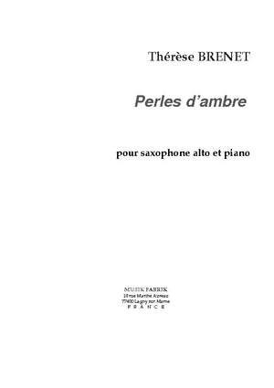 Thérèse Brenet: Perles d'ambre