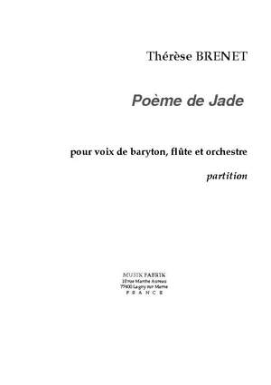 Thérèse Brenet: Poème de Jade