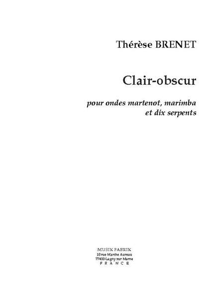 Thérèse Brenet: Clair-obscur