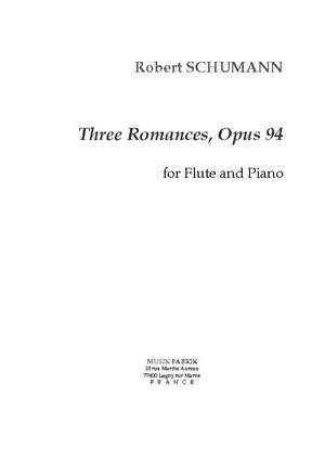 Robert Schumann: Trois Romances, Opus 94