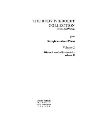 Rudy Wiedoeft: Vol 2