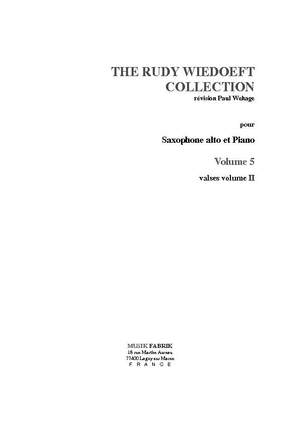 Rudy Wiedoeft: Vol 5