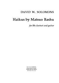 David W. Solomons: Haikus by Matsuo Basho (Jap. text)