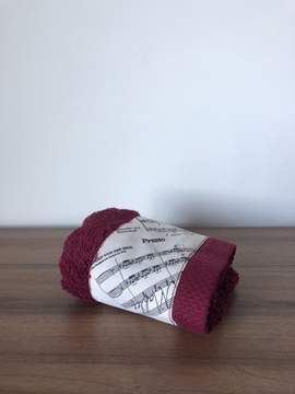Handtuch bordeaux Opera (klein)