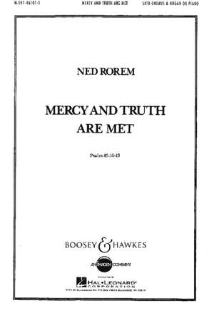 Rorem, N: Mercy and Truth Are Met