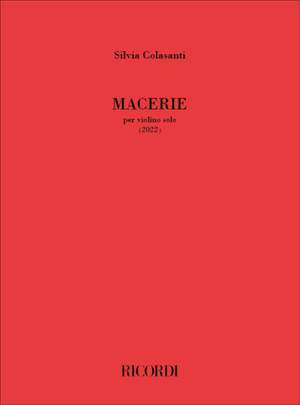 Silvia Colasanti: Macerie