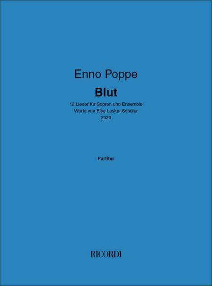 Enno Poppe: Blut