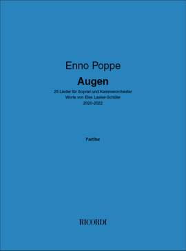 Enno Poppe: Augen
