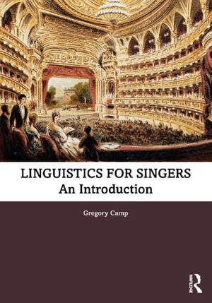 Linguistics for Singers: An Introduction