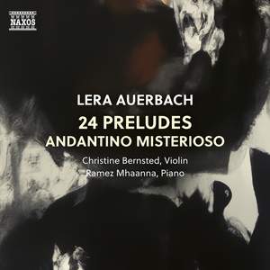 Auerbach: 24 Preludes for Violin and Piano: No. 3 in G Major