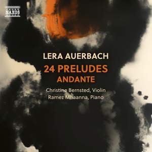 Auerbach: 24 Preludes for Violin and Piano: No. 8 in F-Sharp Minor