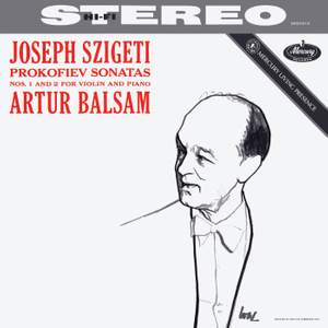 Prokofiev: Violin Sonatas Nos. 1 & 2