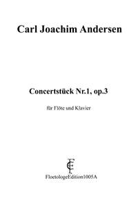 Andersen: Concertstuck for Flute and Piano No.1, Op. 3