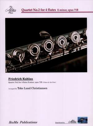 Kuhlau: Quartet No. 2 in E minor for Four Flutes, Op71b