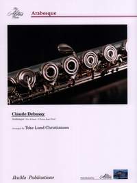 Debussy: Arabesque for Mixed Flute Quartet