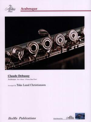 Debussy: Arabesque for Mixed Flute Quartet