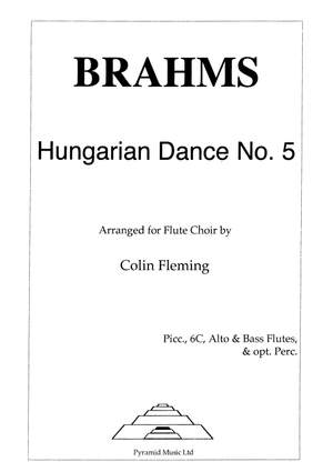 Brahms: Hungarian Dance No. 5 for Flute Choir