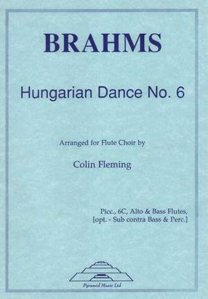 Brahms: Hungarian Dance No. 6 for Flute Choir
