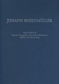 Rosenmueller, J: Epistel, Evangelien und andere Bibeltexte 2 RWV.E 179-182 und deest