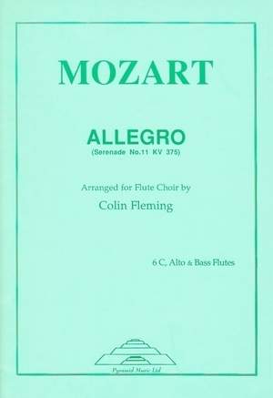 Mozart: Allegro from Serenade No 11, KV 375