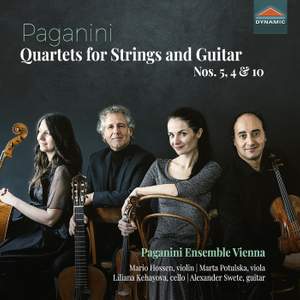Paganini: Quartets for Strings and Guitar Nos. 5, 4 & 10