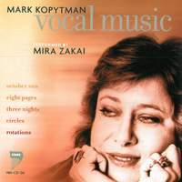 Mark Kopytman Vocal Music Performed by Mira Zakai