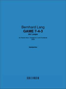 Bernhard Lang: GAME 743