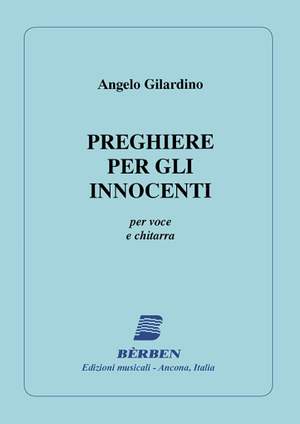 Angelo Gilardino: Preghiere per gli innocenti