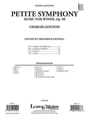 Gounod : Petite Symphony Op. 90 (wind ensemble)