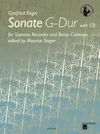 Finger, G: Sonate G-Dur