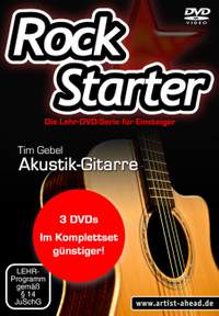 Gebel, T: Rockstarter Vol. 1-3 – Akustikgitarre 1 - 3