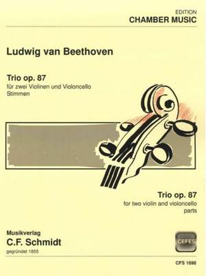 Beethoven, L v: Trio op. 87 op. 87